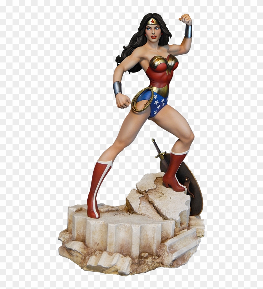 Dc Super Powers Wonder Woman Maquette By Tweeterhead - Tweeterhead Wonder Woman Maquette Clipart #1225030