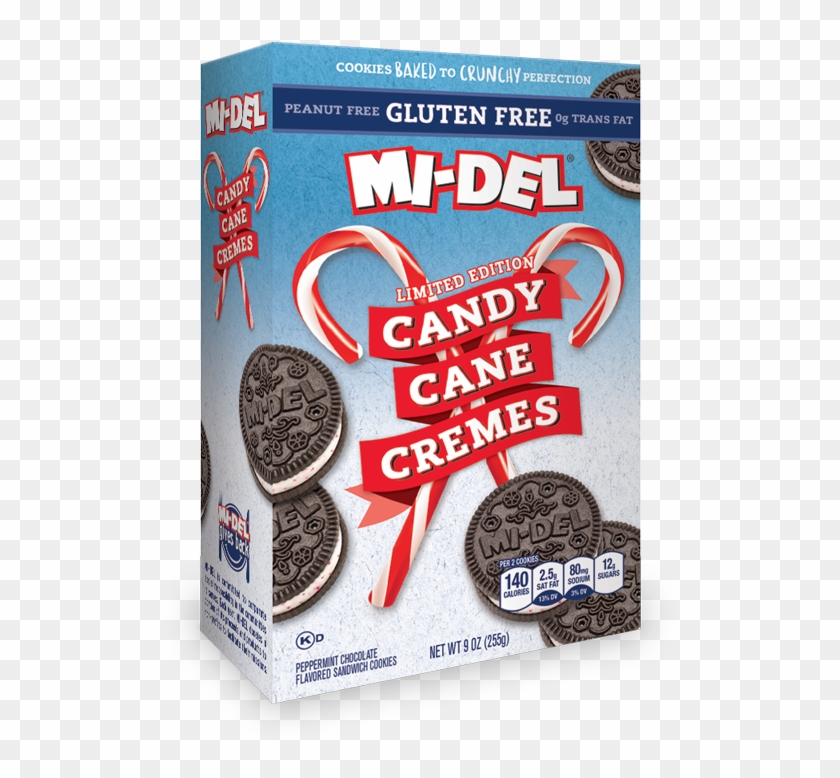 Mi Del Gluten Free Candy Cane Cremes Clipart #1225184