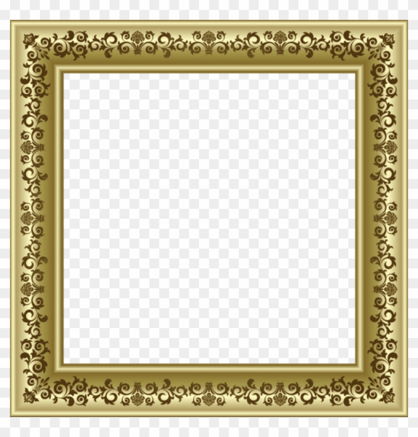 Free Png Best Stock Photos Gold Photo Frame Png With - Frames Psd Files Free Download Clipart #1225533
