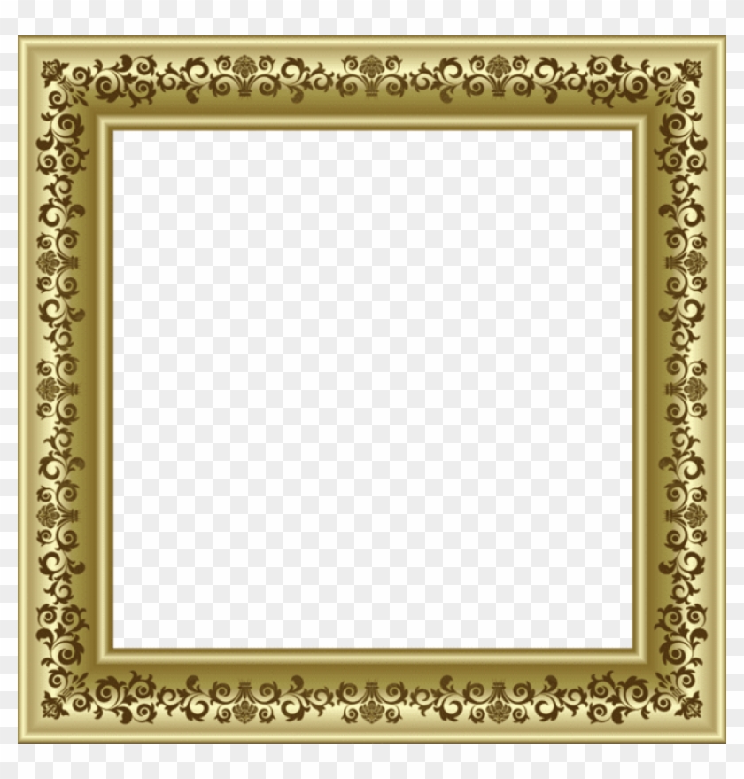 Free Png Best Stock Photos Gold Photo Frame Png With - Frames Psd Files Free Download Clipart #1225533