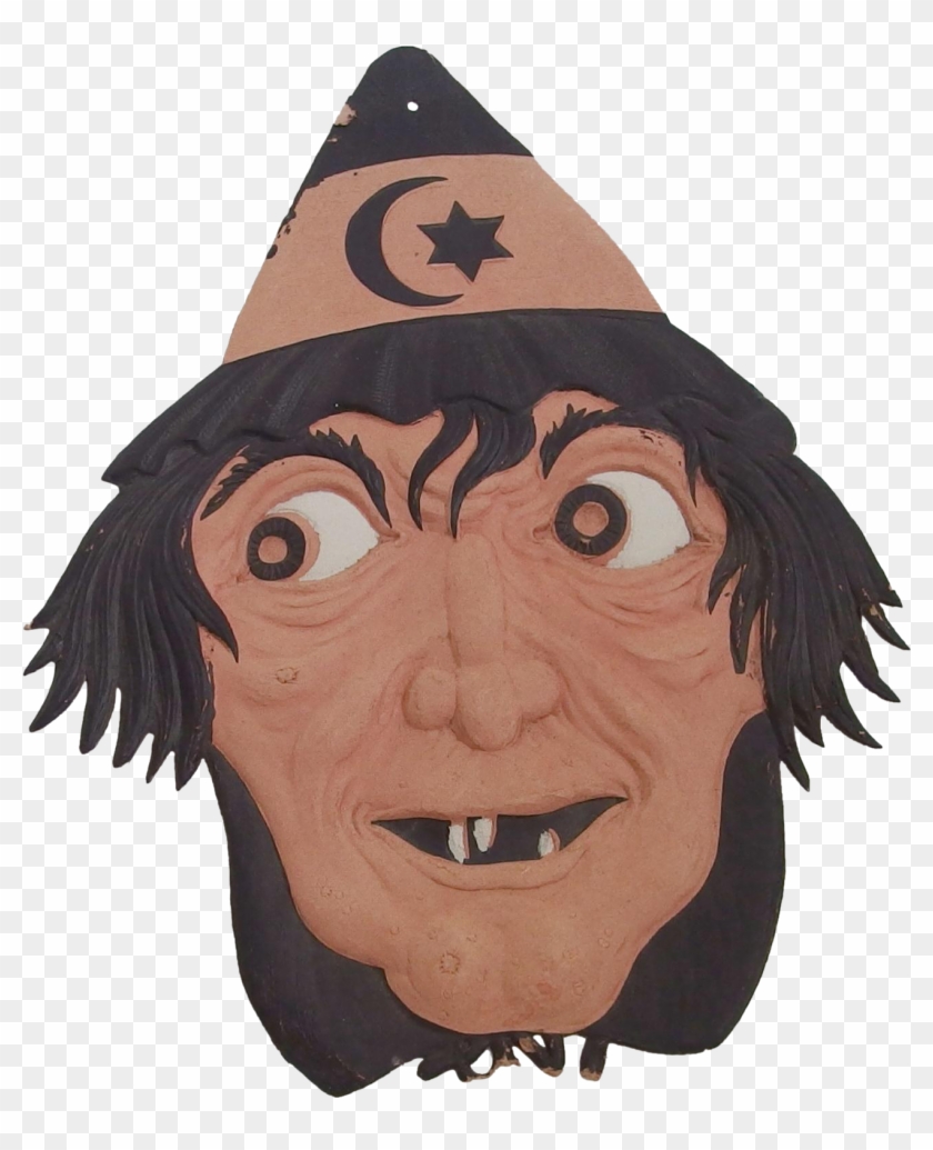 Witch Face Transparent Background Clipart #1225882