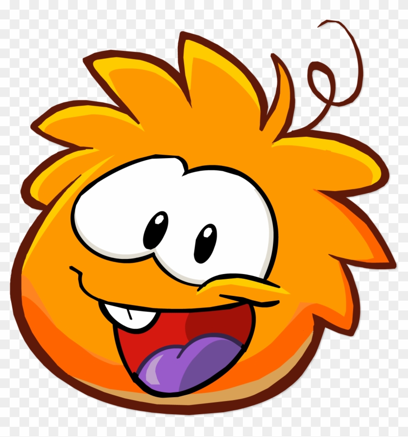 Operation Puffle Post Game Interface Puffe Image Orange - Club Penguin Puffle Png Clipart #1225922