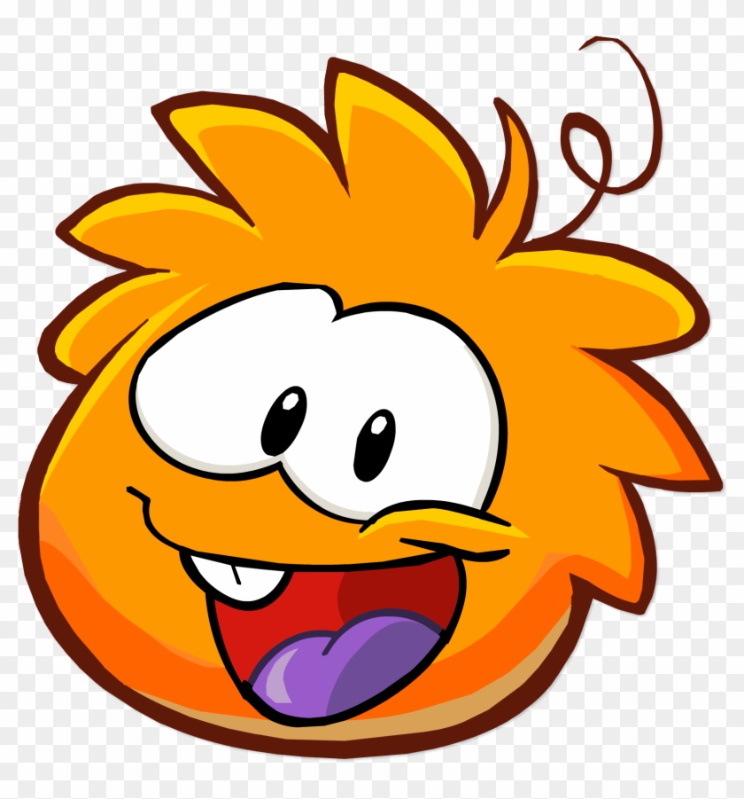Operation Puffle Post Game Interface Puffe Image Orange - Club Penguin Puffle Png Clipart