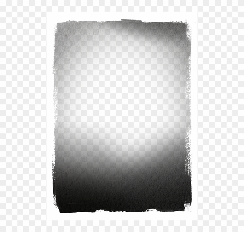 Jennifer Brush Frame Gradient - Monochrome Clipart #1225957