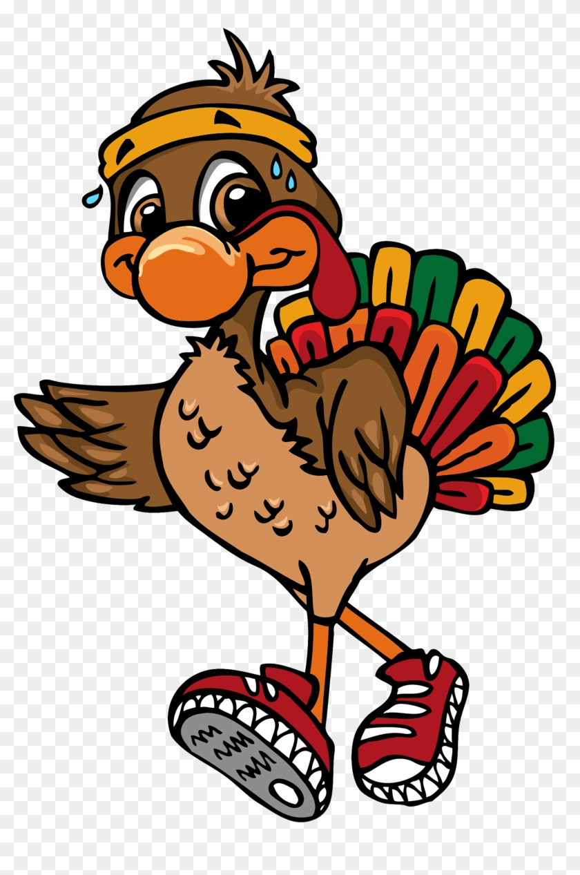 November 18 - Turkey Trot Clip Art - Png Download #1226277