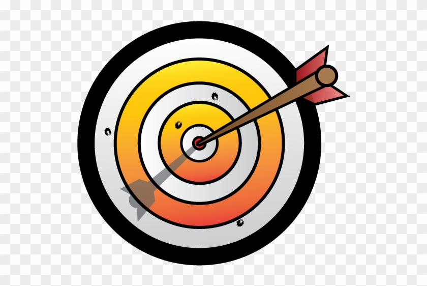 Archery Hit The Target - Target Clipart - Png Download