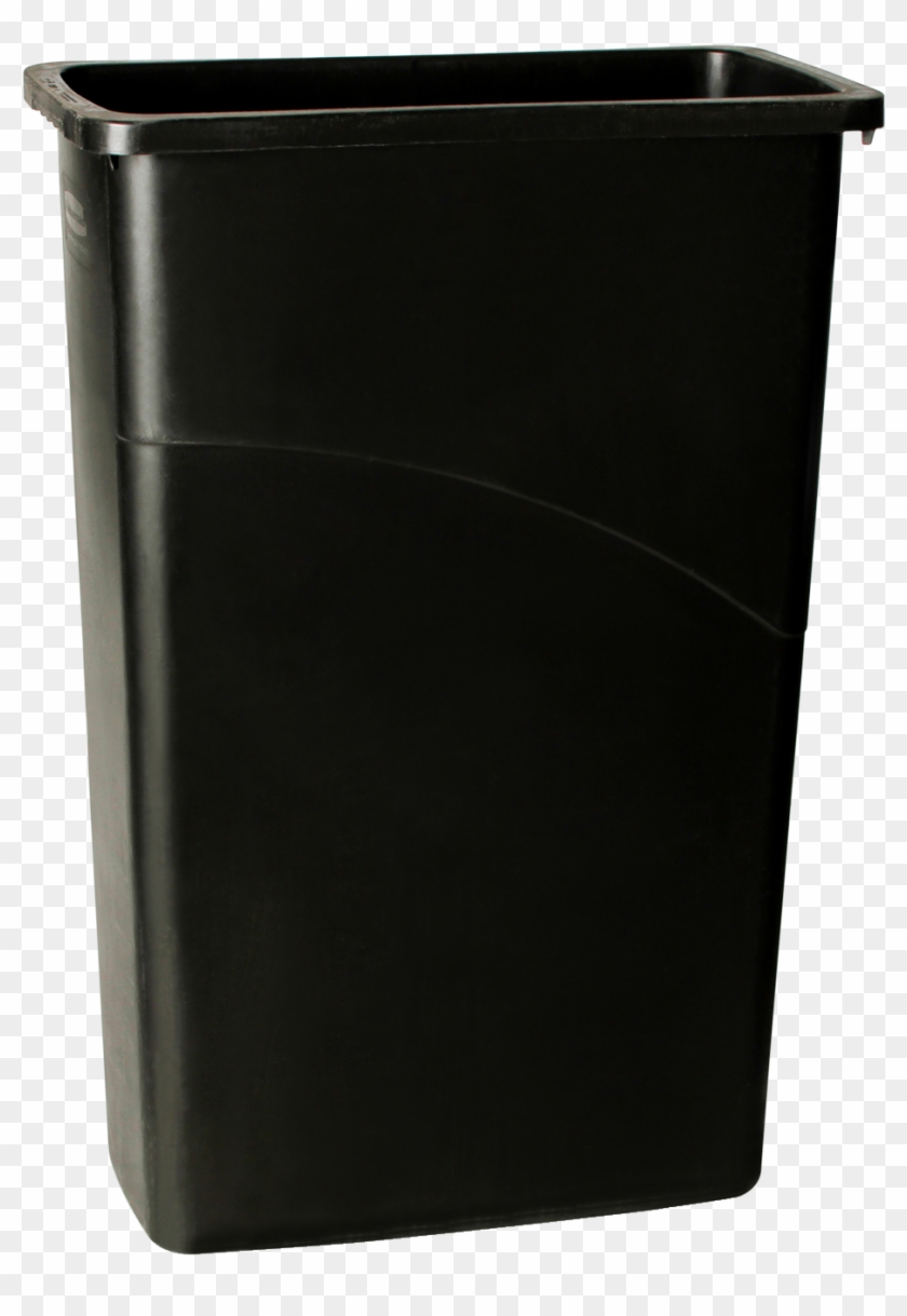 Slim Jim Trash Can - Leather Clipart