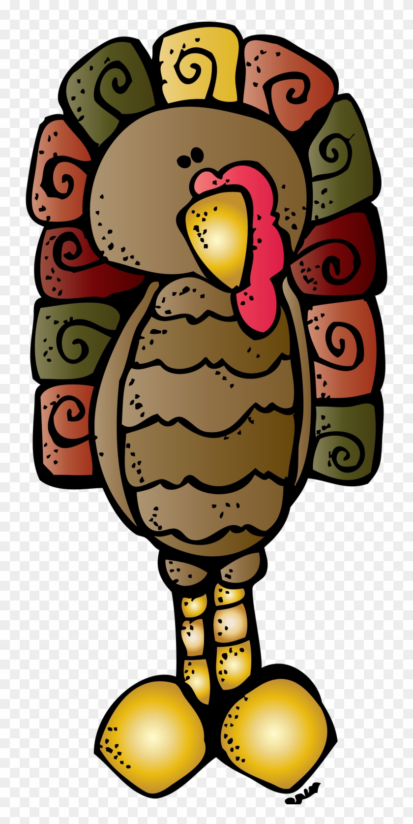 Decorate Clipart Thanksgiving - November Clip Art Melonheadz - Png Download