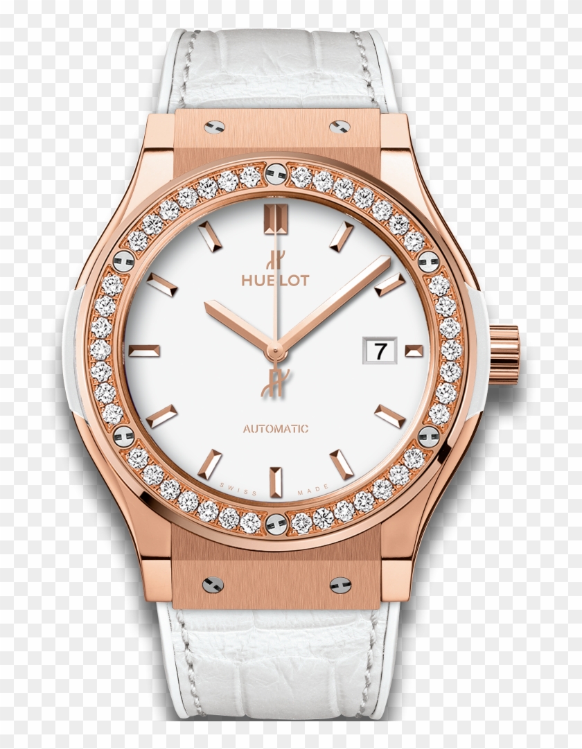 Classic Fusion King Gold White Diamonds - Hublot Classic Fusion King Gold Diamond Clipart
