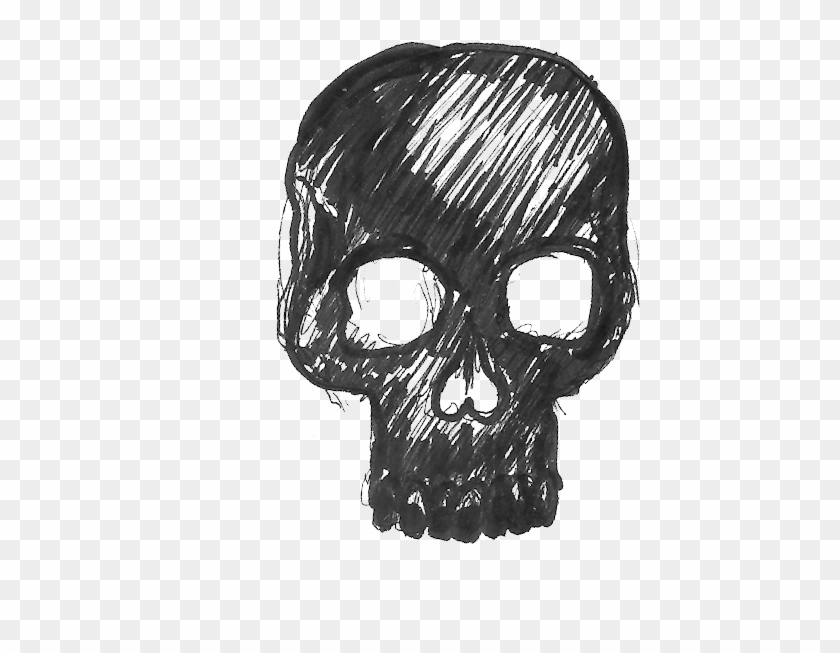 545 X 686 12 - Grunge Skull Transparent Clipart #1228262