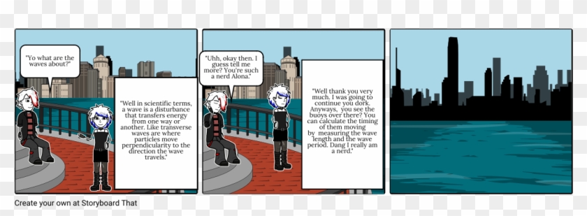 Waves - Cartoon Clipart #1229254