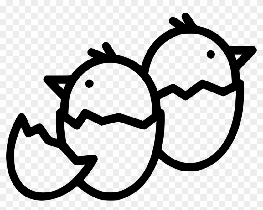 Png File Svg - Chicken And Egg Icon Clipart #1229503