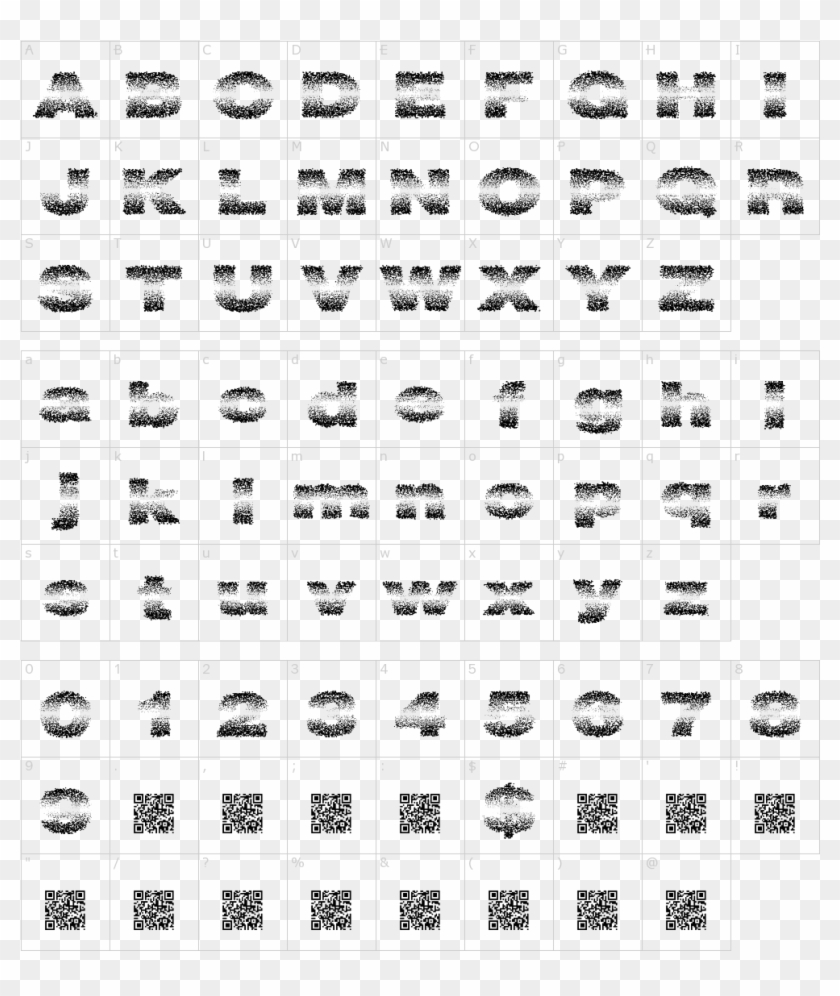 Font Characters - Typewriter H Font Clipart #1229677