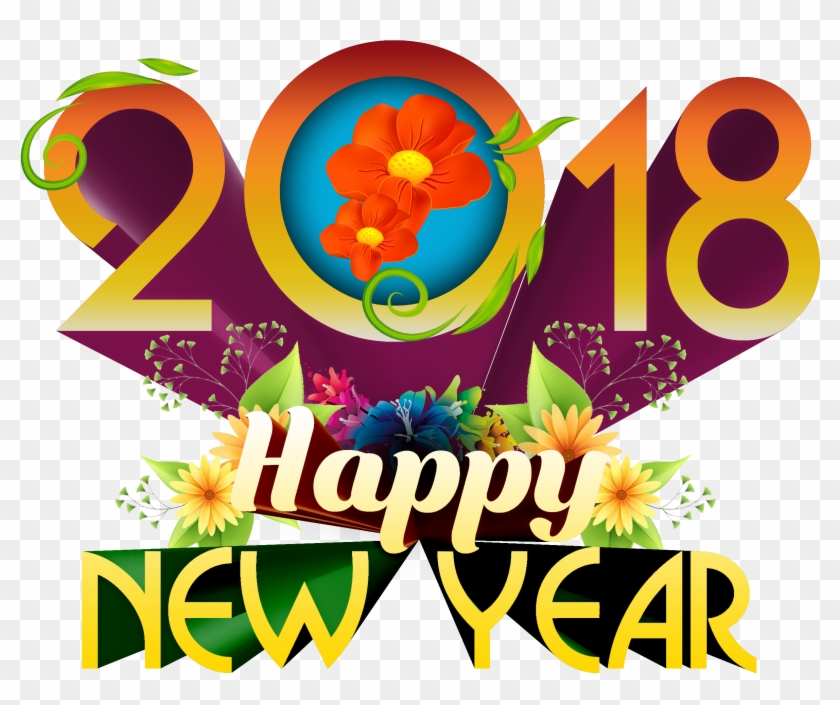 2018 Red Transparent Png Clip Art Logo Free Downlaods - New Year Telugu Png #1230145