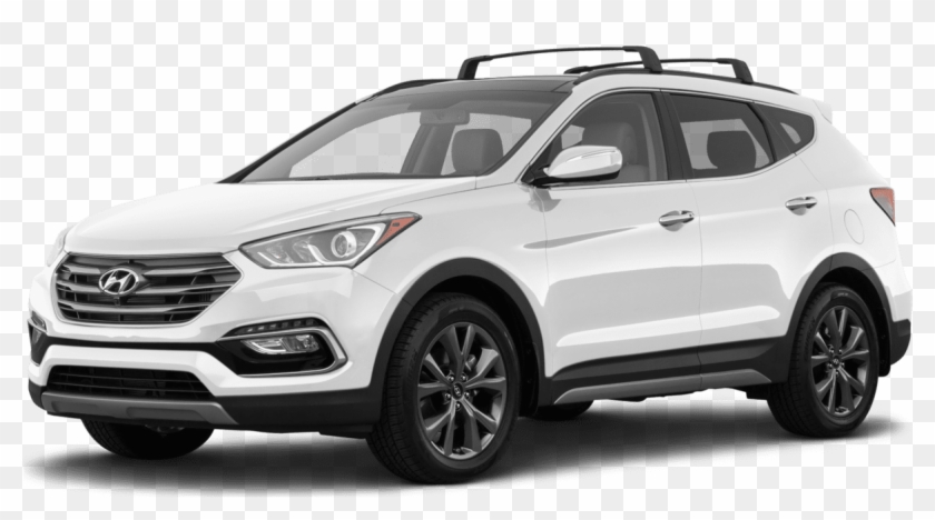 Hyundai Santa Fe Sport 2018 White Clipart