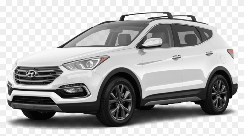 Hyundai Santa Fe Sport 2018 White Clipart #1230270
