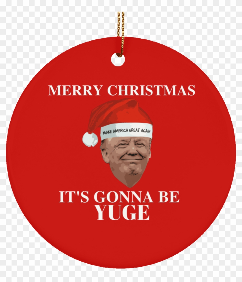 Donald Trump Christmas Ornament Clipart