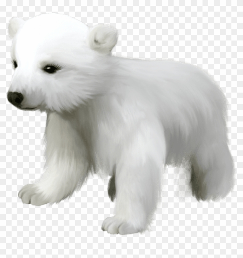 Free Png Download Cute Small Polar Bear Png Images - Cute Clipart Polar Bear Transparent Png #1230386