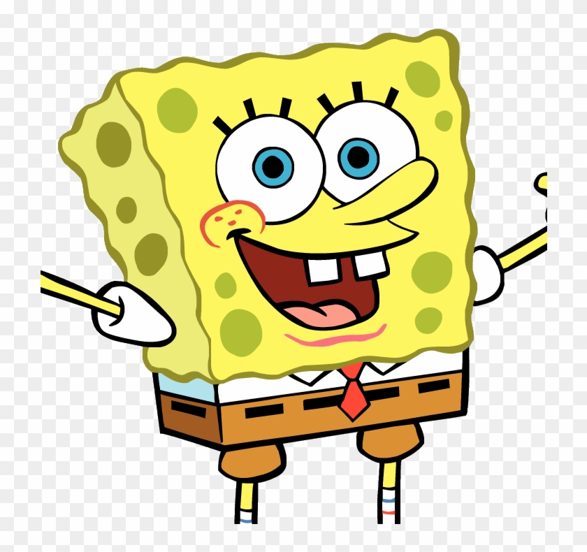 Clipart Royalty Free Download Squarepants Give Jellyfish - Spongebob With Transparent Background - Png Download