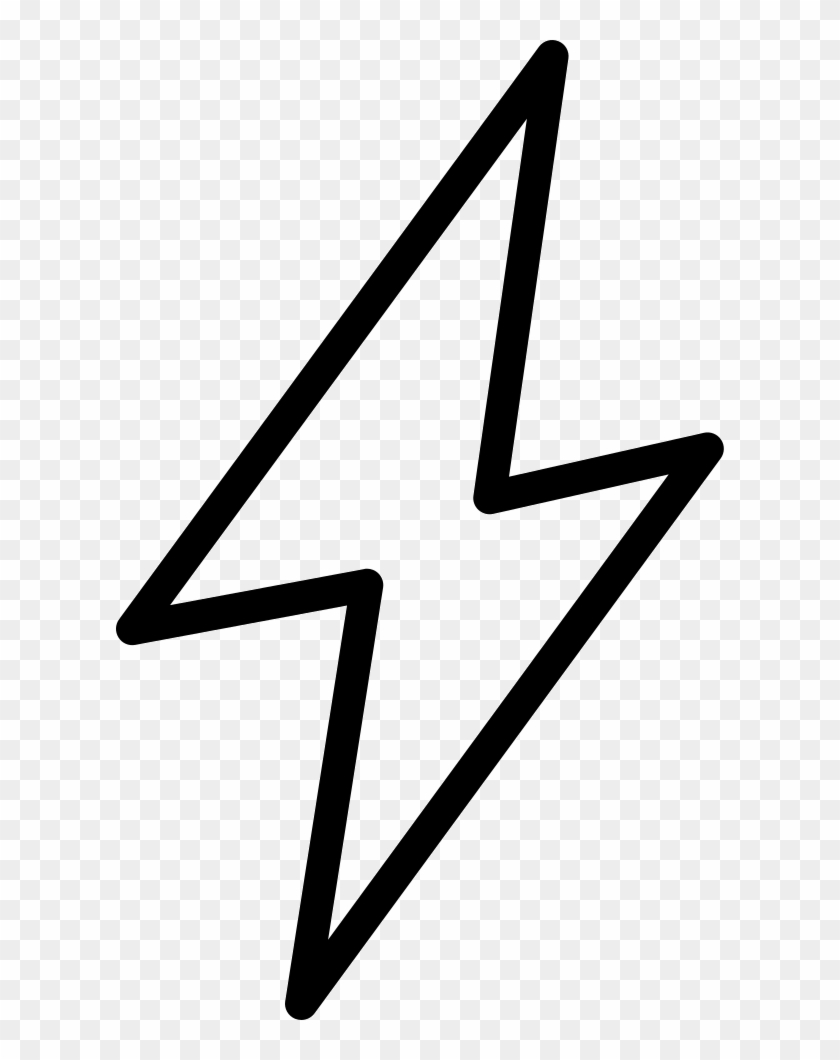 Flash Lightning Bolt Comments - Lightning Symbol White Png Clipart