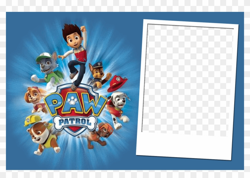 Paw Patrol High Resolution Wallpaper Desktop - Paw Patrol Invitation Template Clipart #1231092