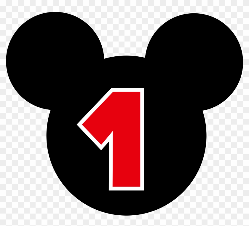 2480 X 2132 21 - Number 1 Mickey Mouse Clipart #1231175