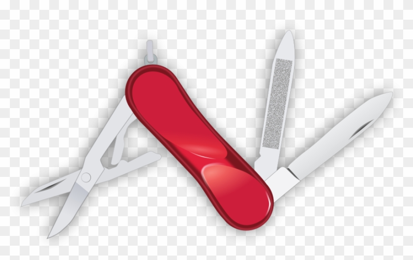 How To Set Use Swiss Knife Svg Vector Clipart #1231443