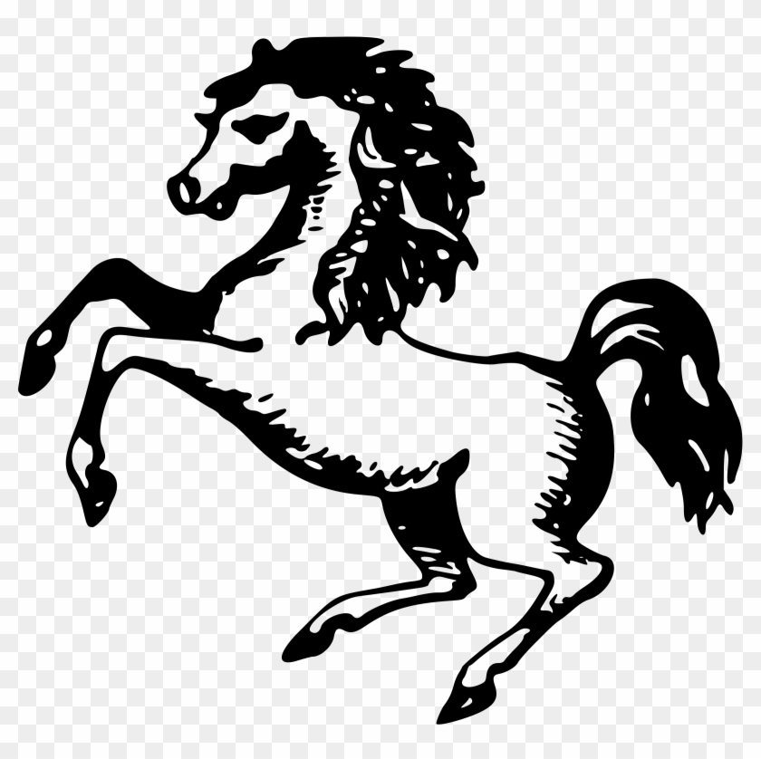 This Free Icons Png Design Of Rearing Horse Clipart #1231482