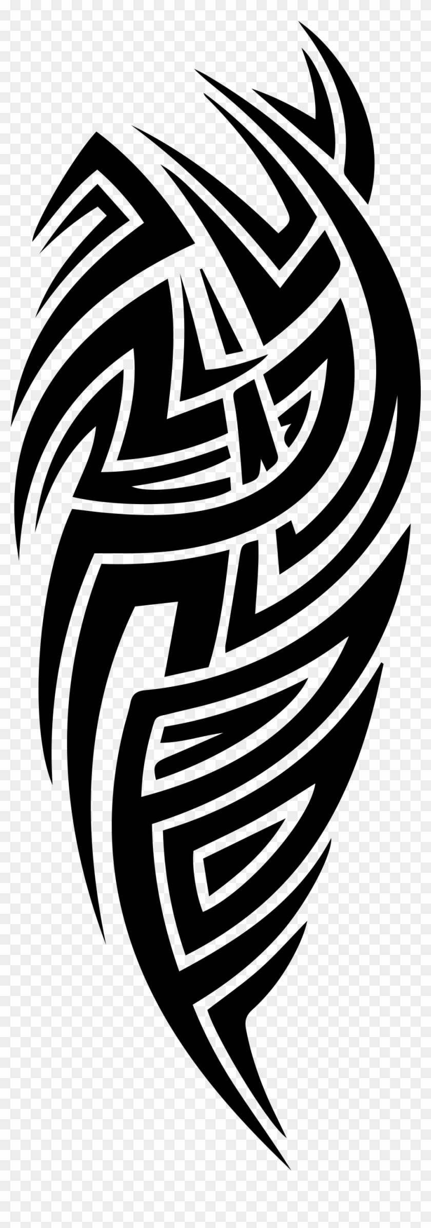 Download - Tatouage Tribal Clipart #1231638
