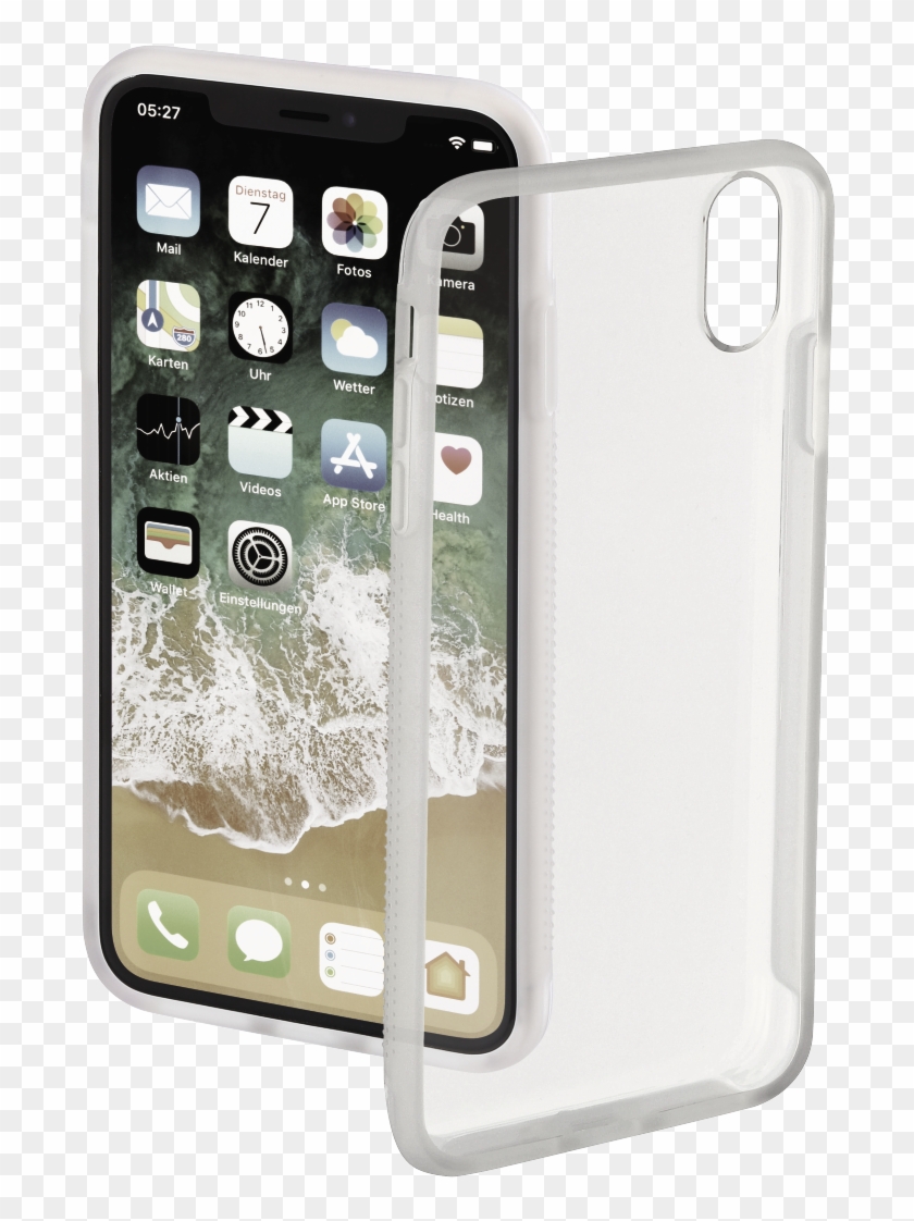 "frame" Cover For Apple Iphone Xr, Semi-transparent - Hama Iphone Xr Clipart