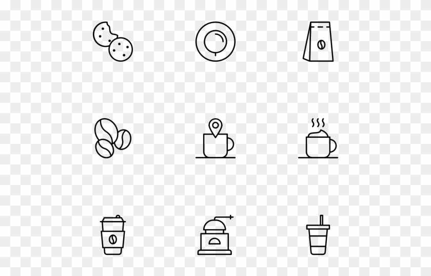 Coffee - Line Art Clipart #1231905