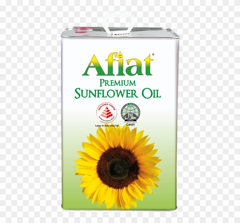 Afiat Premium Sunflower Oil Lian Hap Xing Kee Edible - Sunflower Clipart