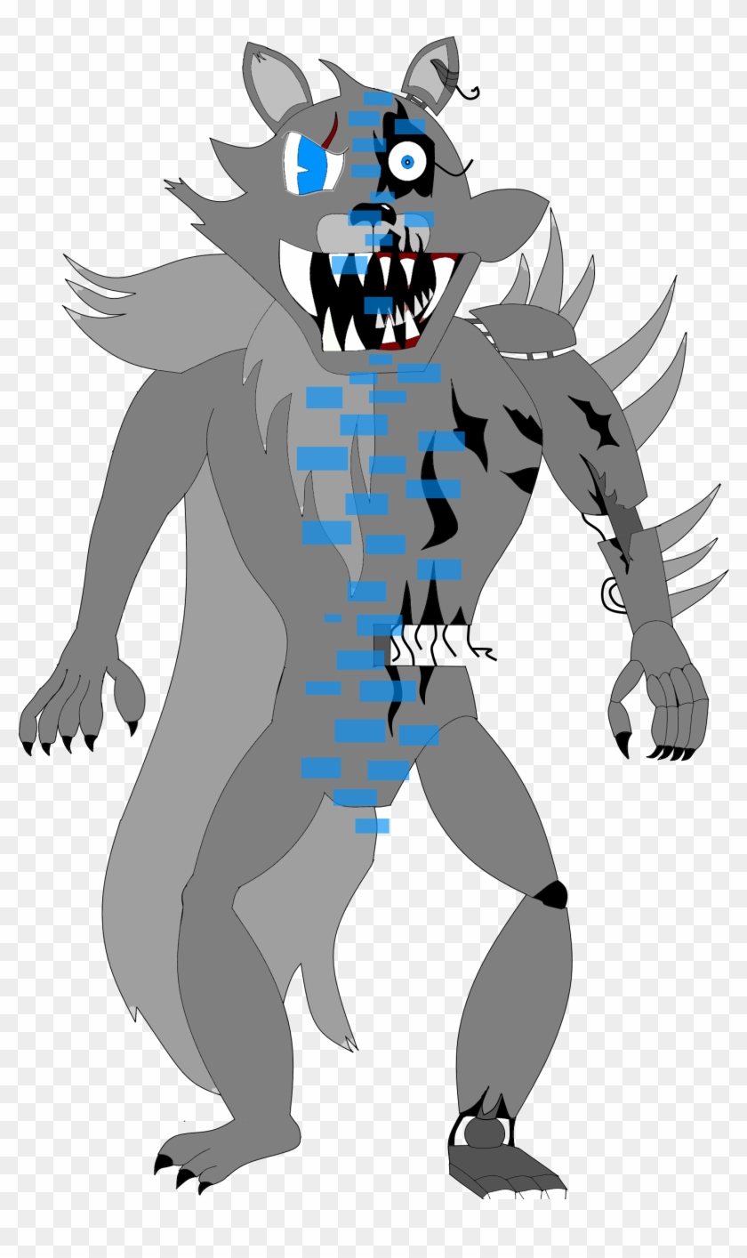Contest Entrytwisted Wolf - Cartoon Clipart #1232210