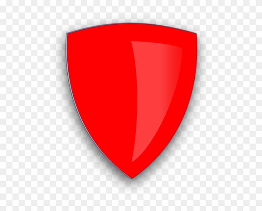 Red Shield Png - Red Shield Vector Logo Clipart #1232712