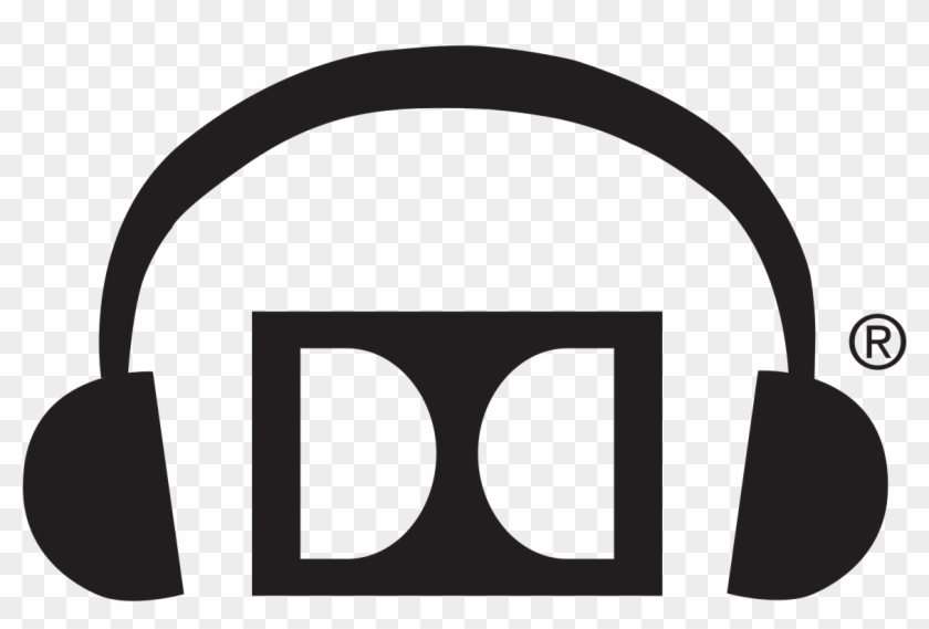Dolby Headphone Music Png Logo - Headphone Dolby Clipart #1232814