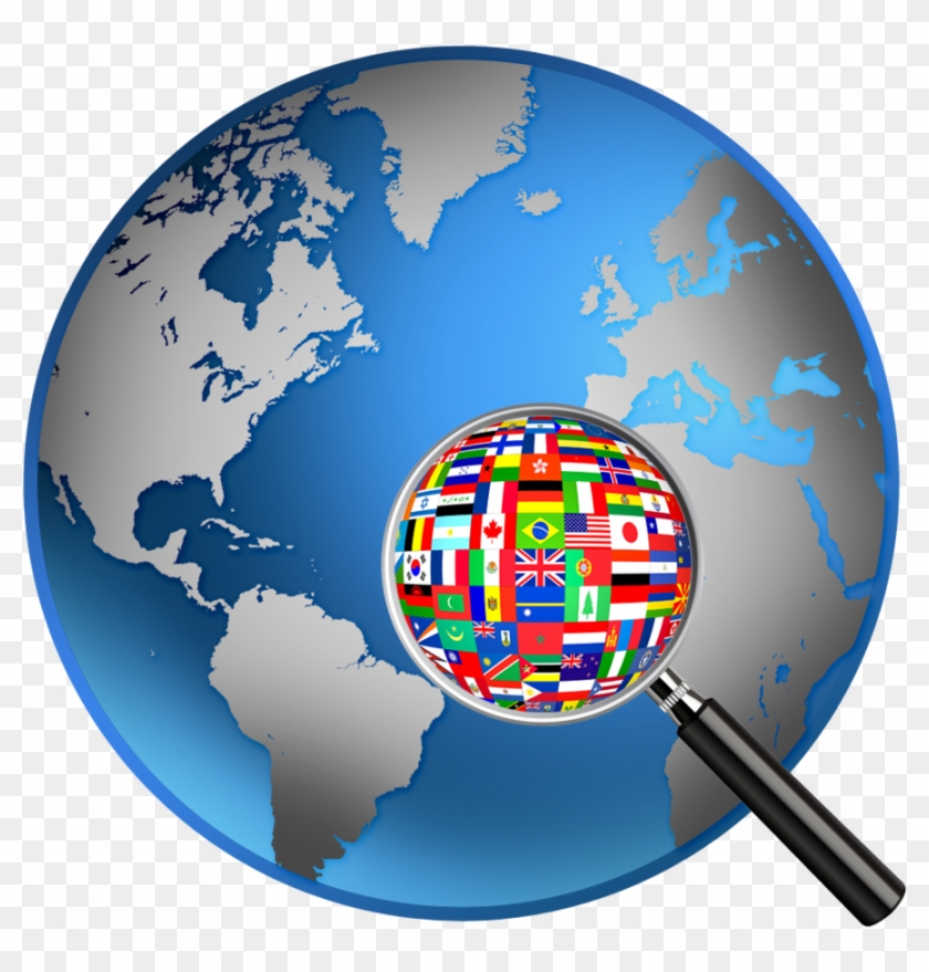 World Flags Clipart World Map Globe , Png Download Transparent Png #1233309