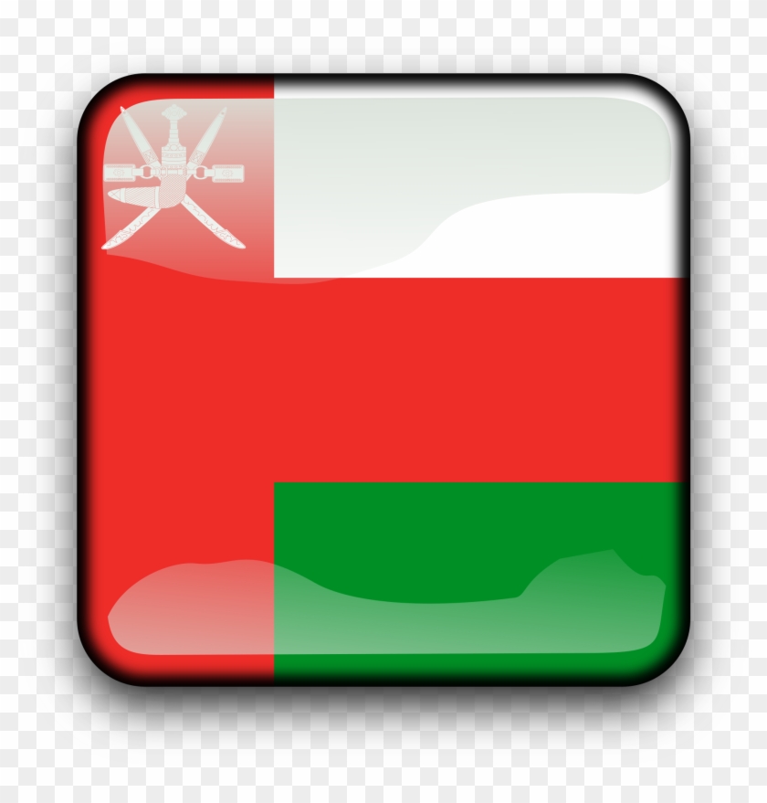 Big Image - Flag Of Oman Clipart #1233387