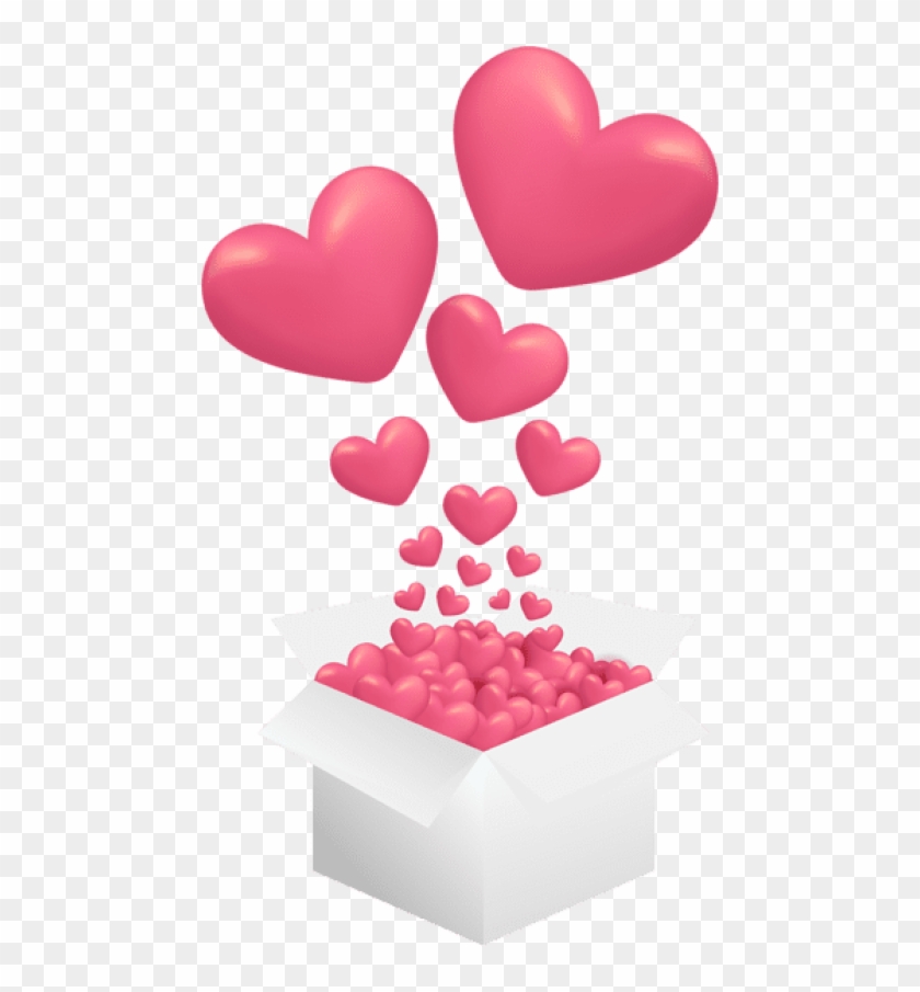 Free Png Download Box With Hearts Png Images Background - Valentines Clipart Transparent Png #1233398