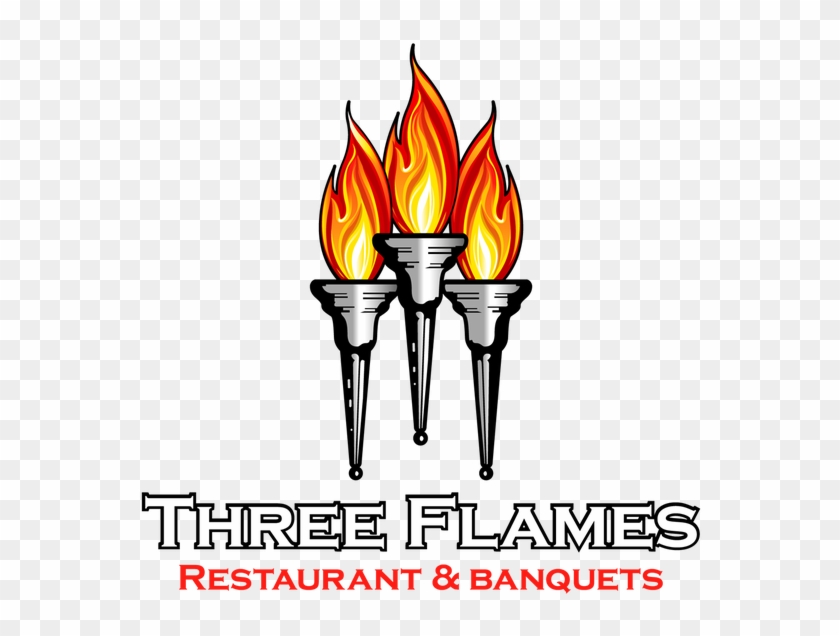 3-flames - Flame Clipart