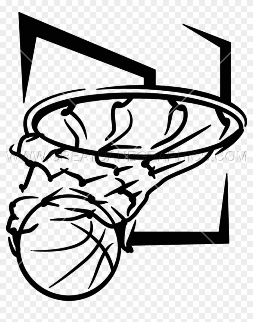 Drawing Pastel Basketball - Basketball Artwork Black And White Clipart #1234559