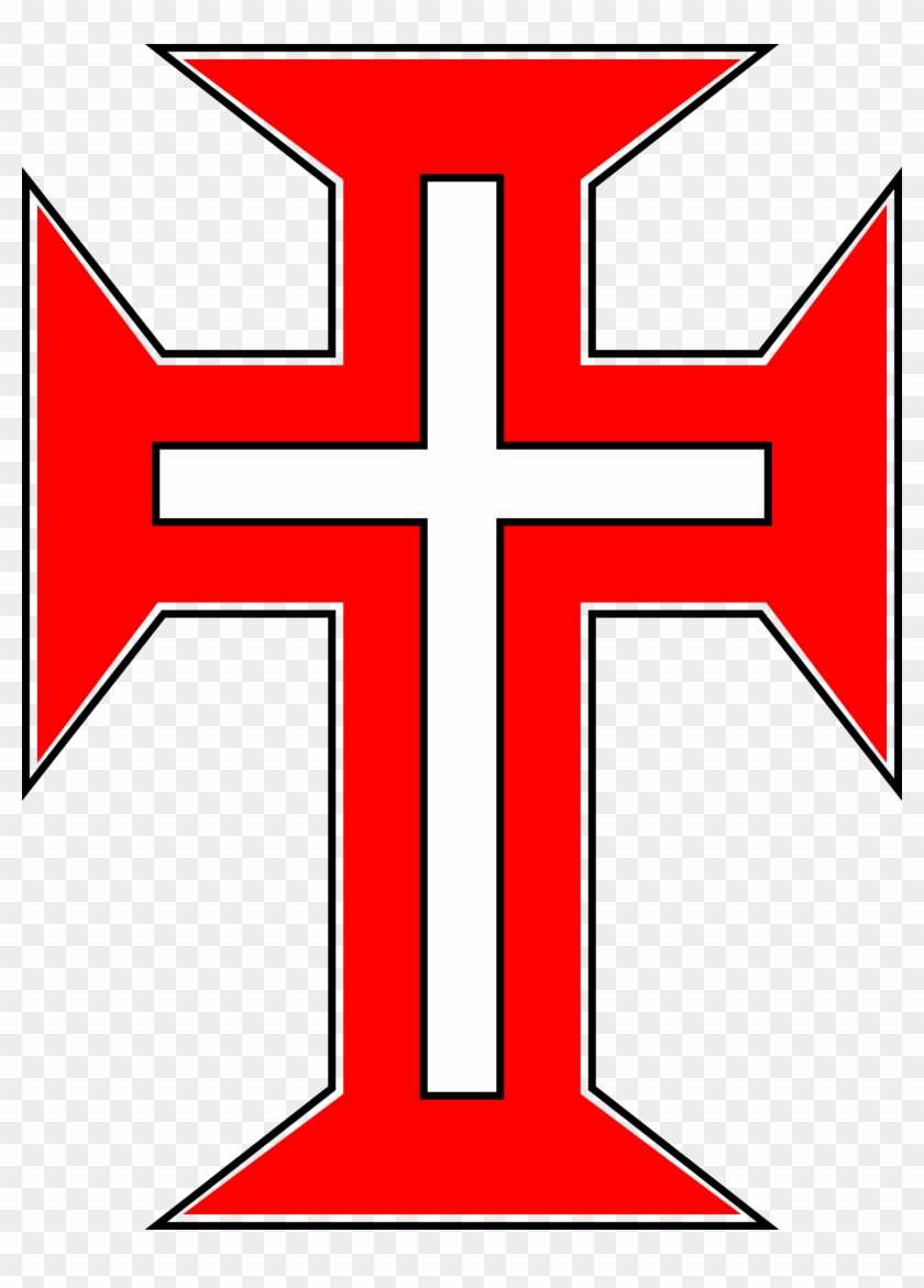 Order Of Christ Cross Image Free - Red Jesus Cross Png Clipart #1234921