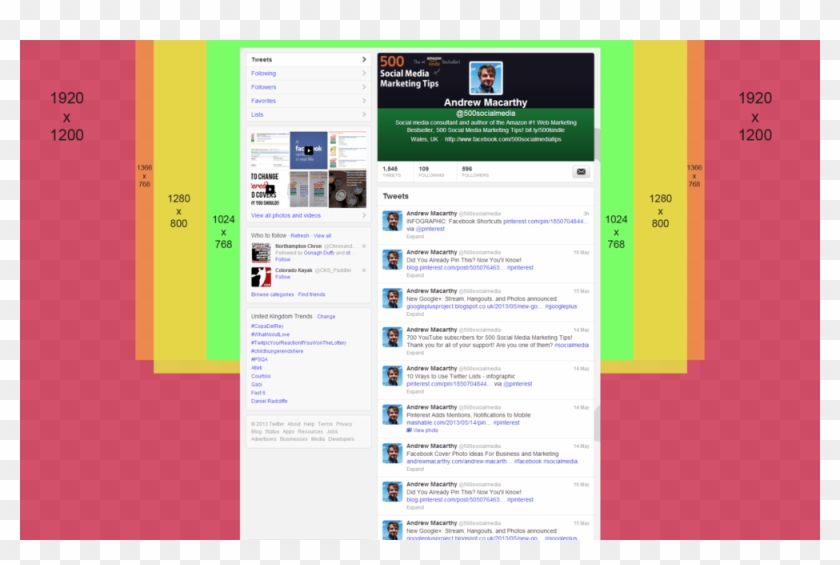 Twitter Background Template Psd 2013 Photoshop Clipart