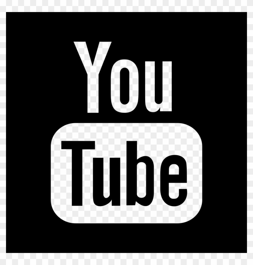 Youtube Logo In A Square Comments - Youtube Logo Black Clipart #1235262