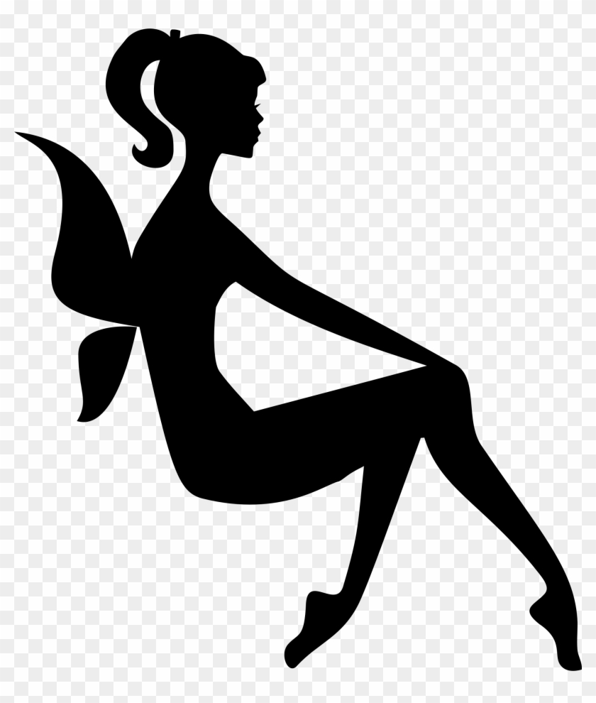 This Free Icons Png Design Of Fairy Sitting Clipart