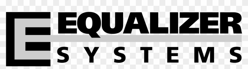 Equalizer Systems Logo Png Transparent - Black-and-white Clipart #1235962