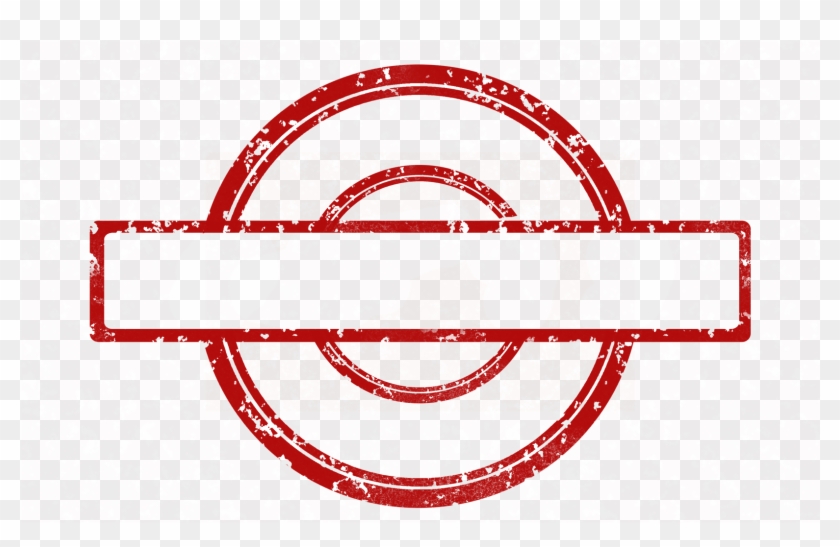 Stamp With Empty Template - Empty Rubber Stamp Png Clipart