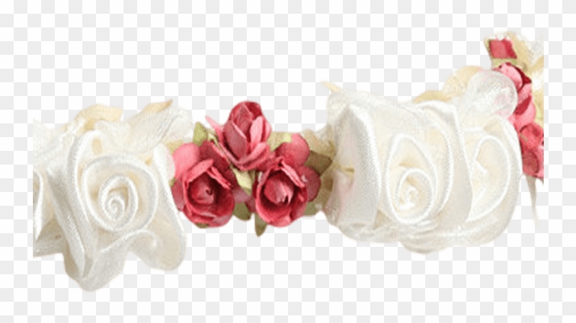 Flower Crown Tumblr Png, Flower Crown Png Tumblr - Transparent White And Pink Flower Crown Clipart #1236266