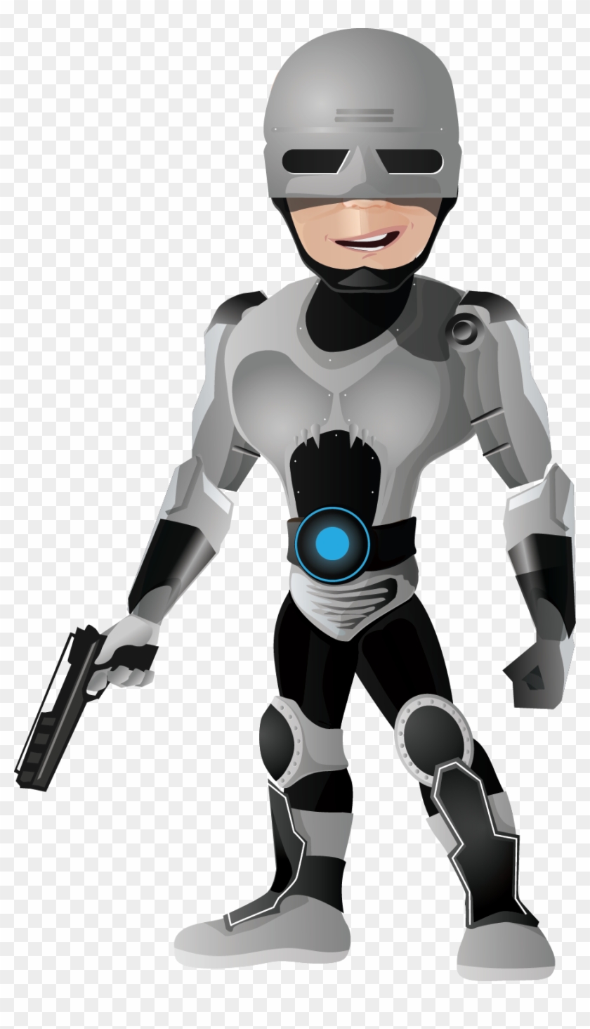 Robocop Clipart - Png Download #1236372