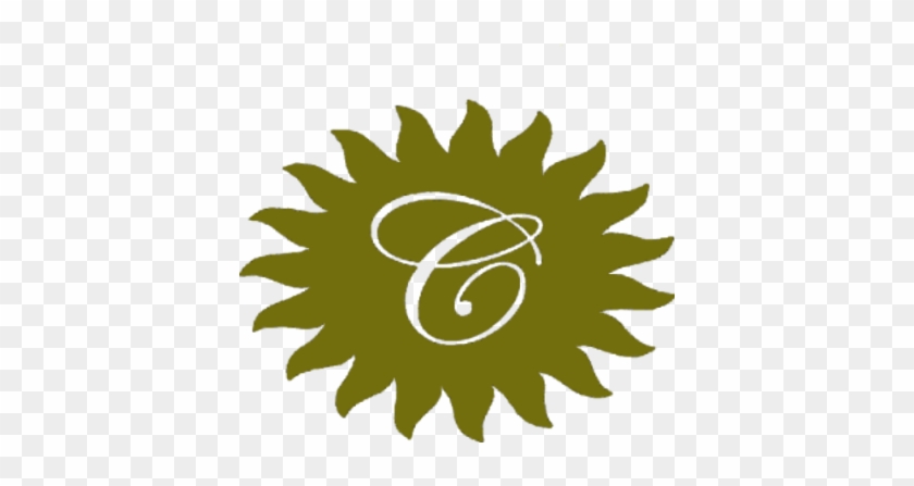 Testing Green Sun Background Merged Layers - Sunflower Clipart