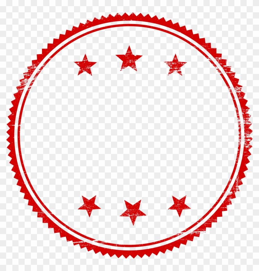 20 Red Empty Stamp Vector - Transparent Background Fact Icon Clipart